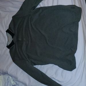 ted baker grey mens long sleeve with buttons size medium 4
